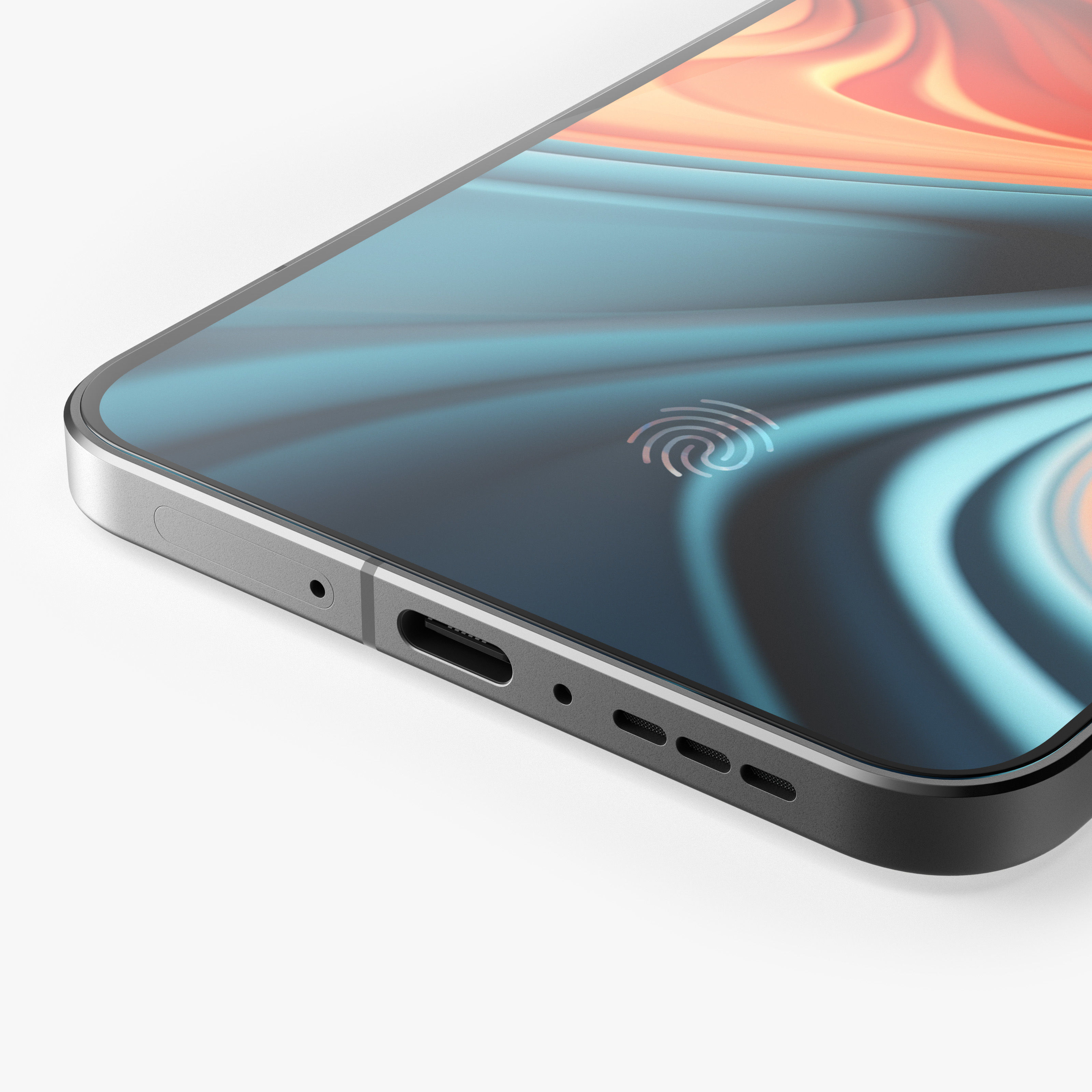 Generic Smartphone 2023 3D model_5