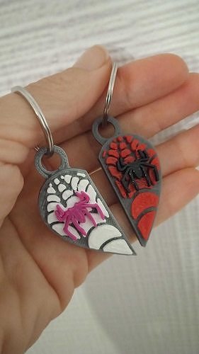 LLAVER DOBLE SPIDERMAN 3D print model