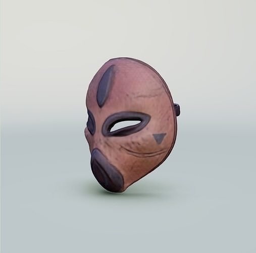 3D Mask - art design 3D model