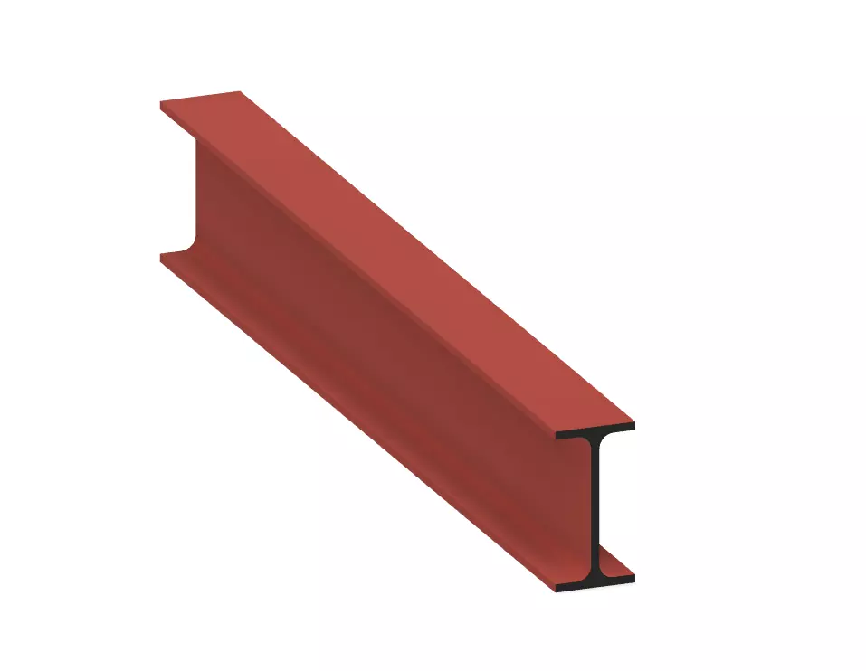 Modelling I-Beams for Scratch Building 3D Design 3D print model_0