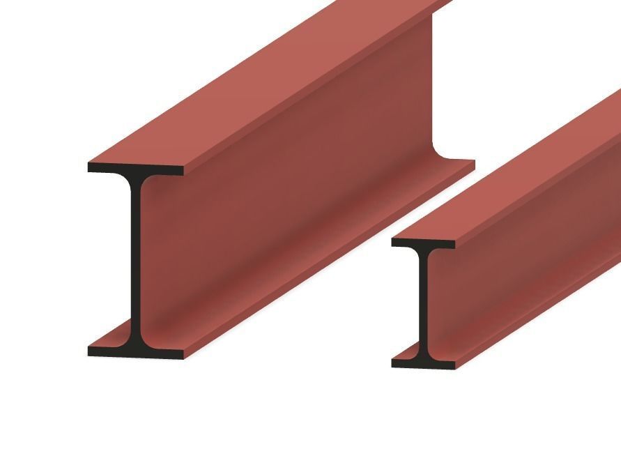 Modelling I-Beams for Scratch Building 3D Design 3D print model_2