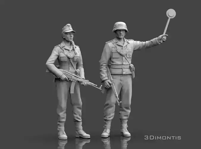 Feldgendarmerie German soldiers