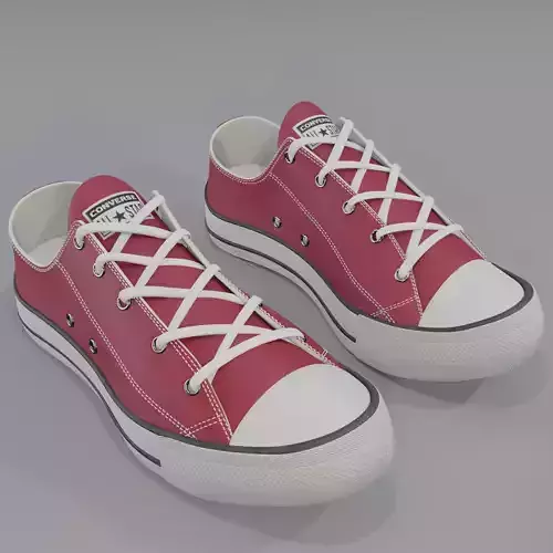 Conver All Stars Low  Cherry