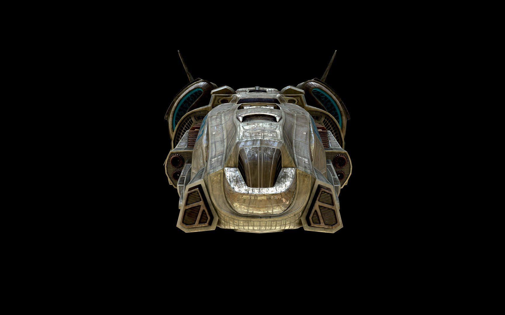 Spaceship 3D model_10