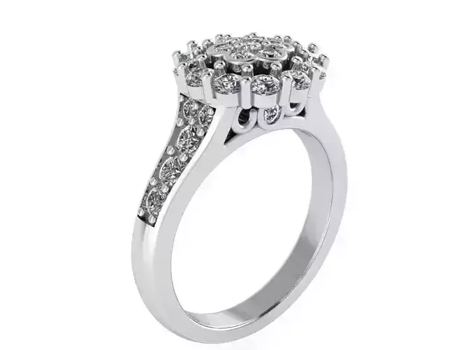 Round Diamond Ring 2178