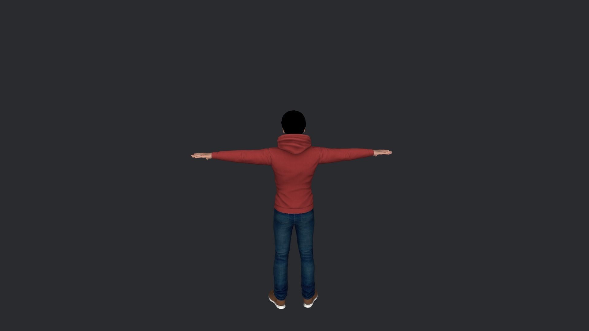 John Connor Hyper Realistic Full Body Rigged Character 3D model_15