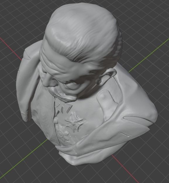 Paul von Hindenburg 3D print model_5
