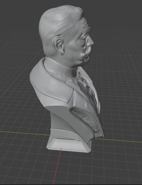 Paul von Hindenburg 3D print model_18