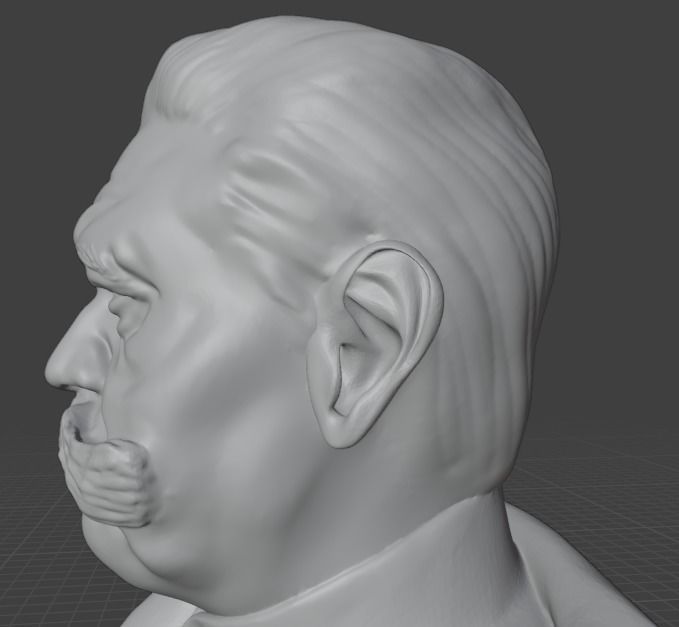 Paul von Hindenburg 3D print model_9
