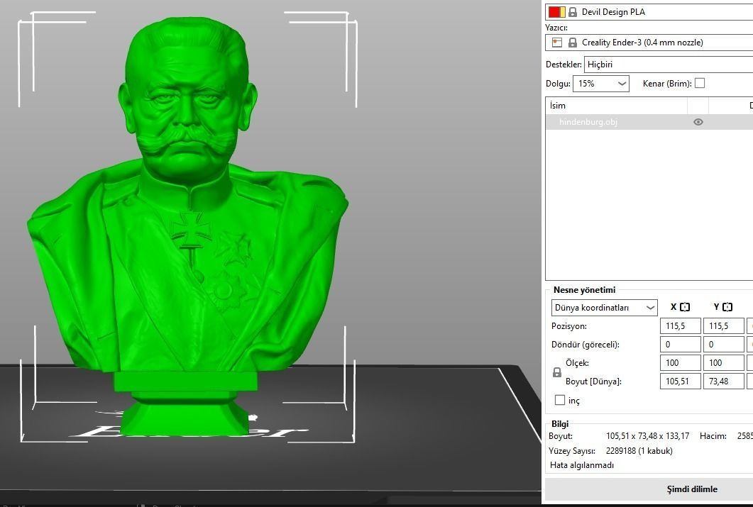 Paul von Hindenburg 3D print model_14