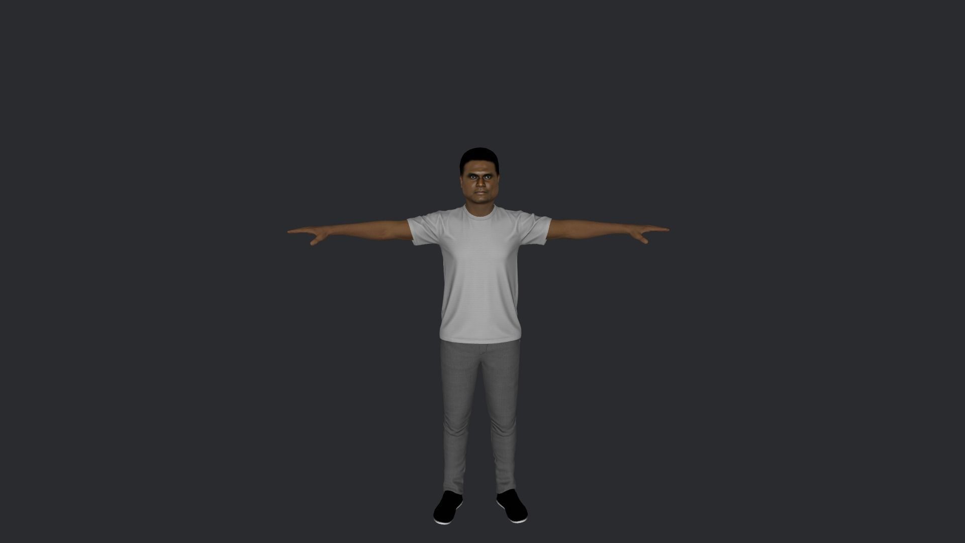 Manasseh Sogavare Hyper Realistic Full Body Rigged Character 3D model_24