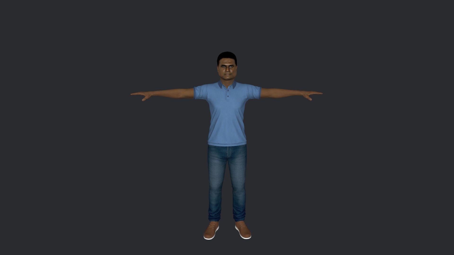 Manasseh Sogavare Hyper Realistic Full Body Rigged Character 3D model_18