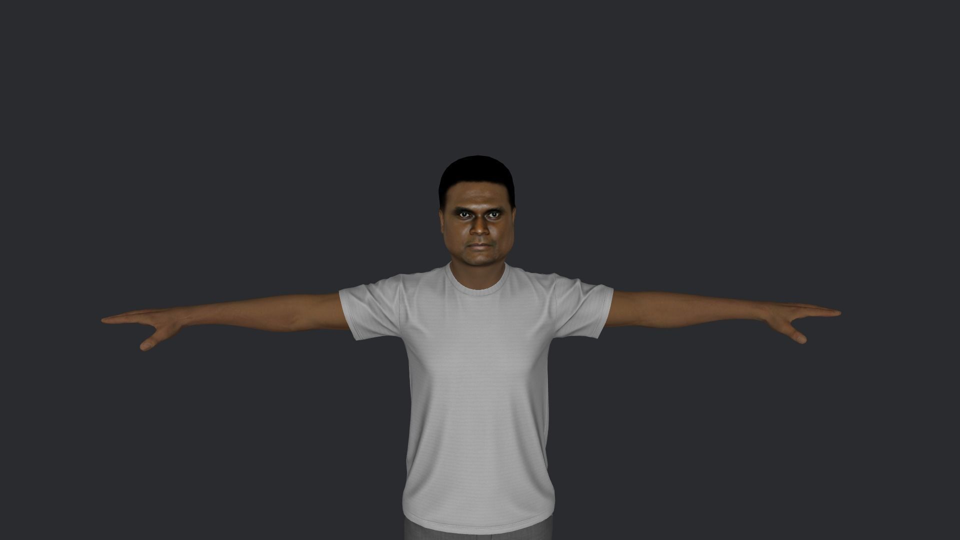 Manasseh Sogavare Hyper Realistic Full Body Rigged Character 3D model_22
