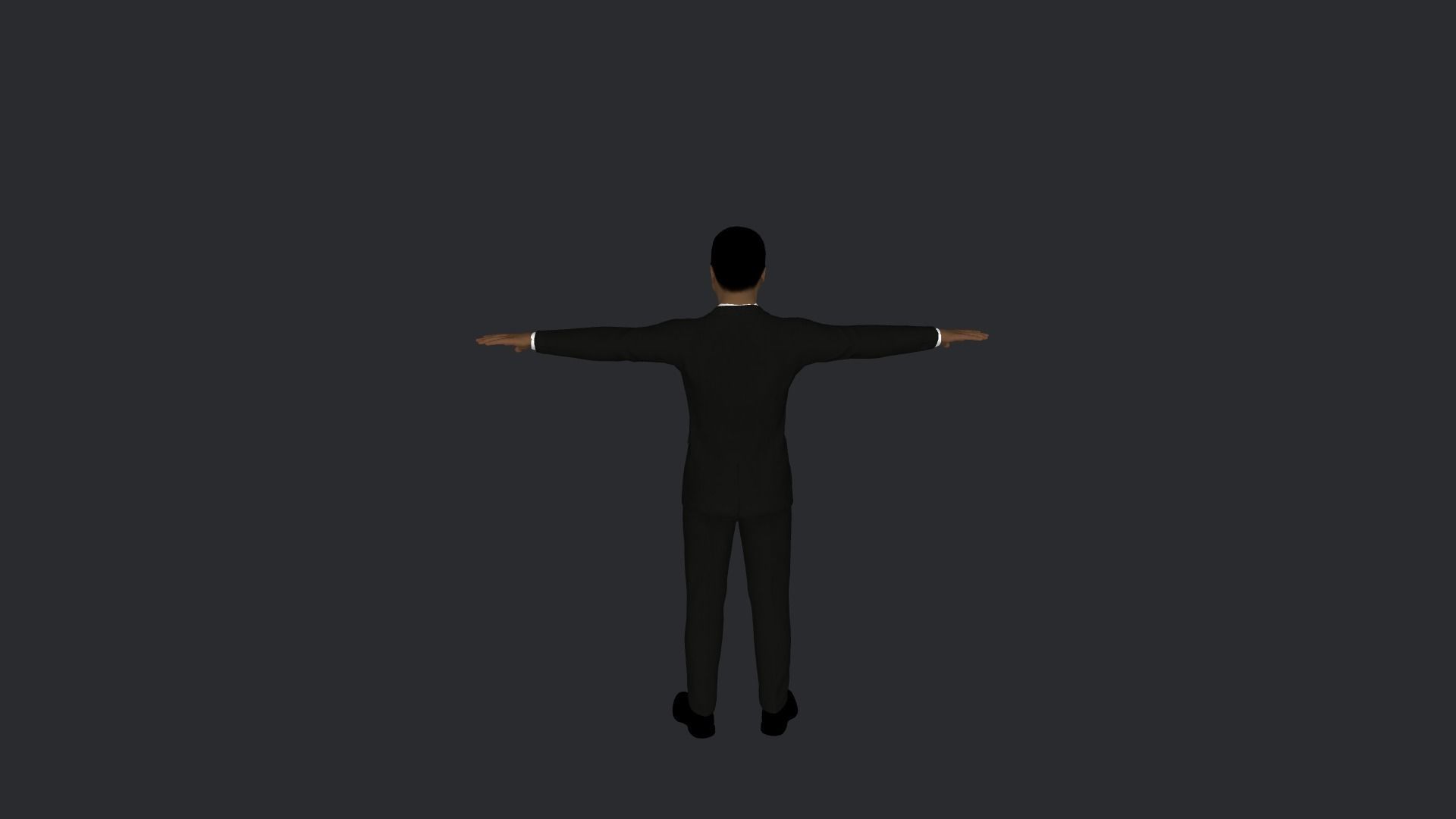 Manasseh Sogavare Hyper Realistic Full Body Rigged Character 3D model_27