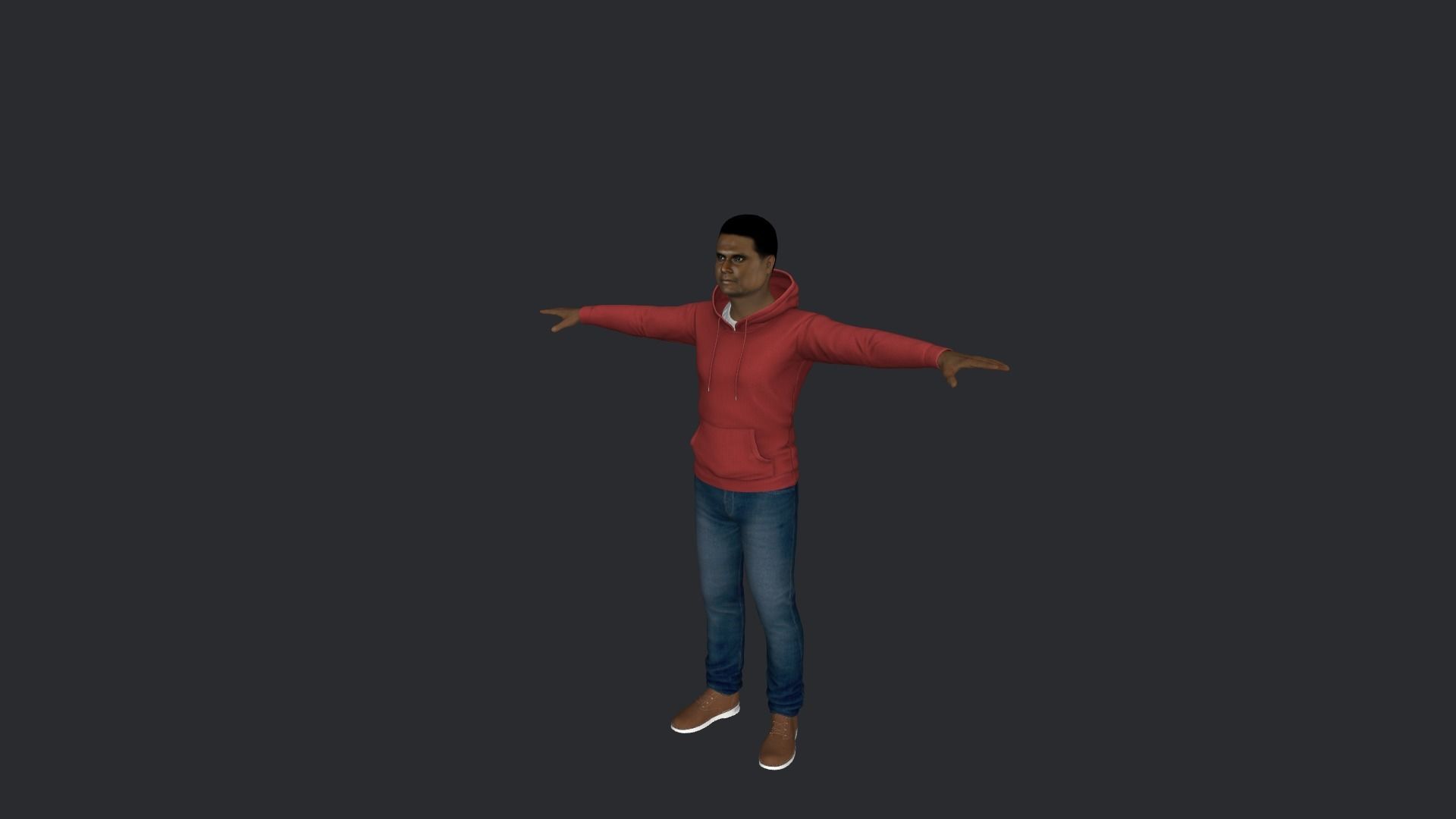 Manasseh Sogavare Hyper Realistic Full Body Rigged Character 3D model_14