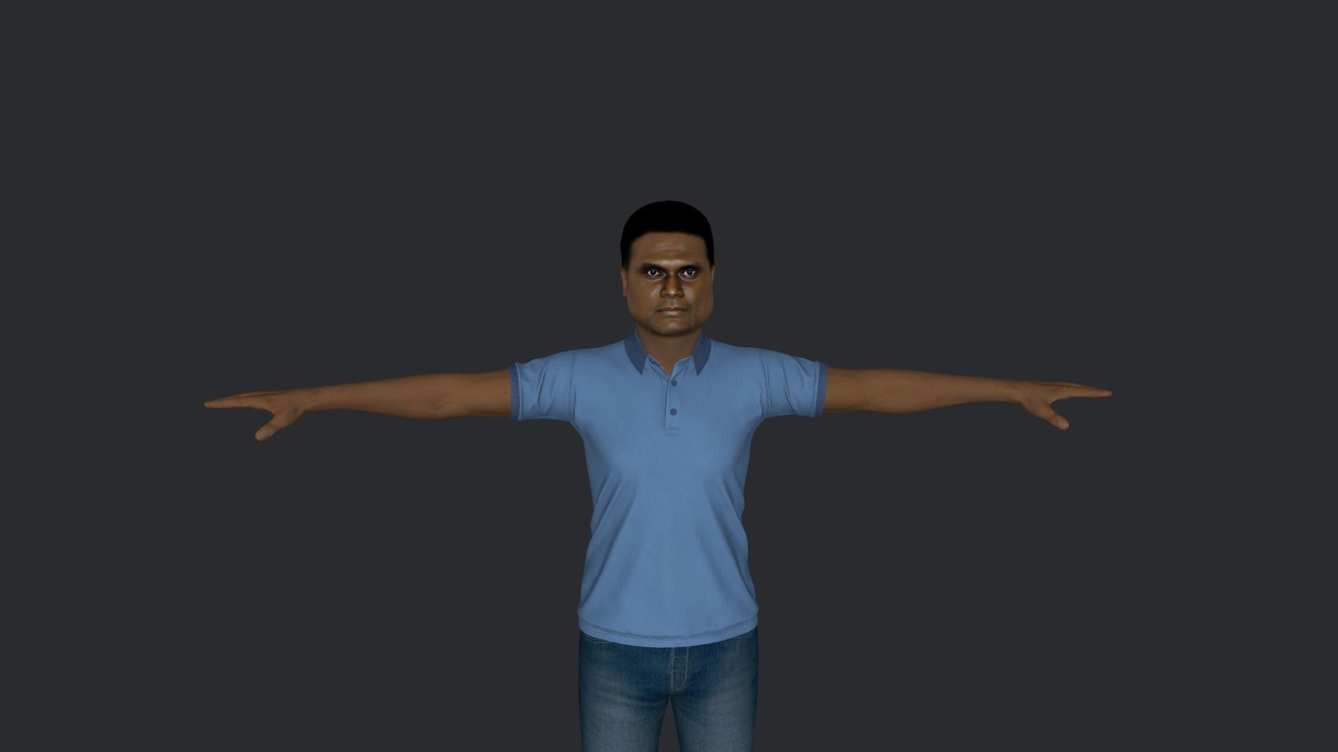Manasseh Sogavare Hyper Realistic Full Body Rigged Character 3D model_17
