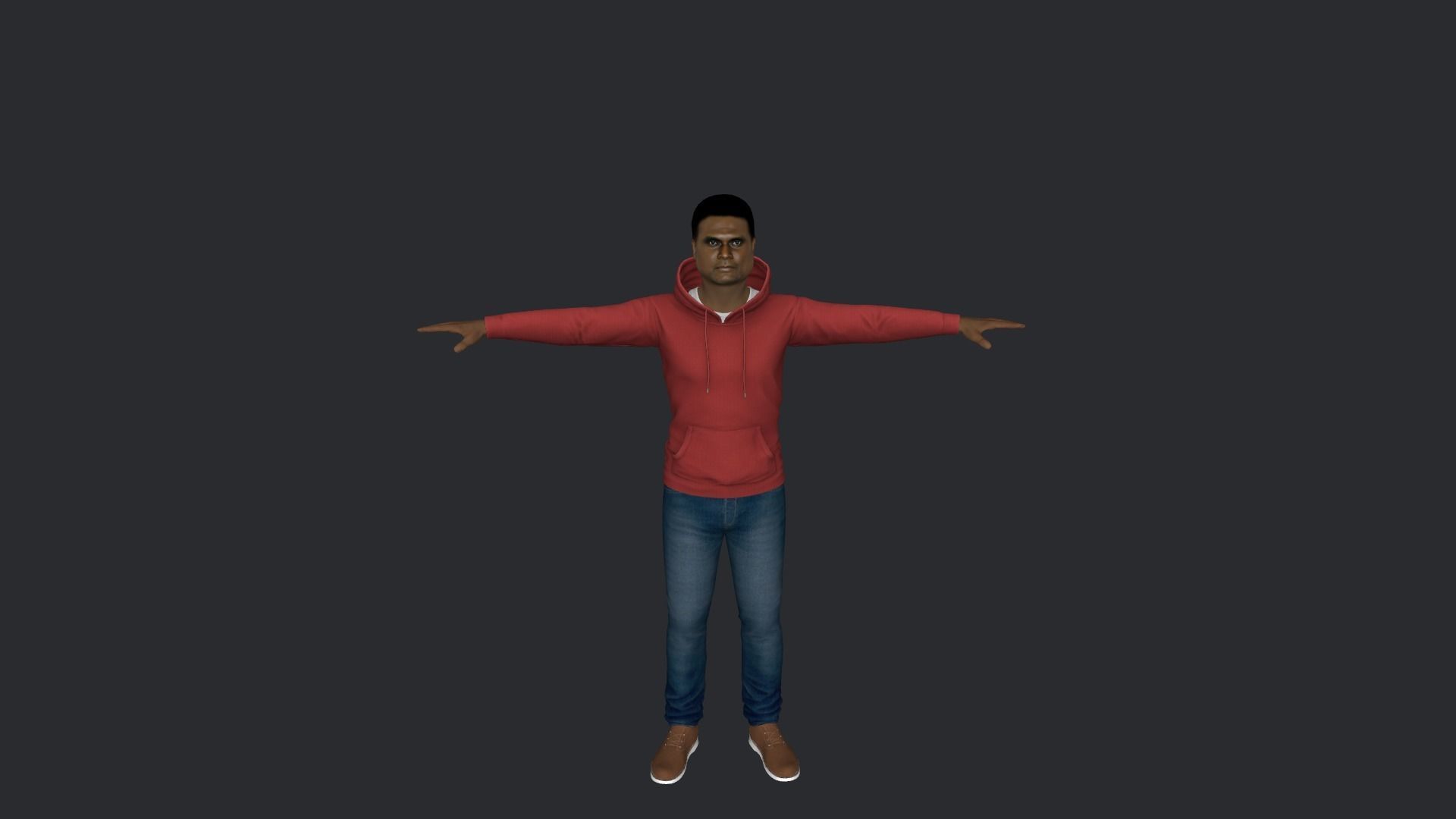 Manasseh Sogavare Hyper Realistic Full Body Rigged Character 3D model_13
