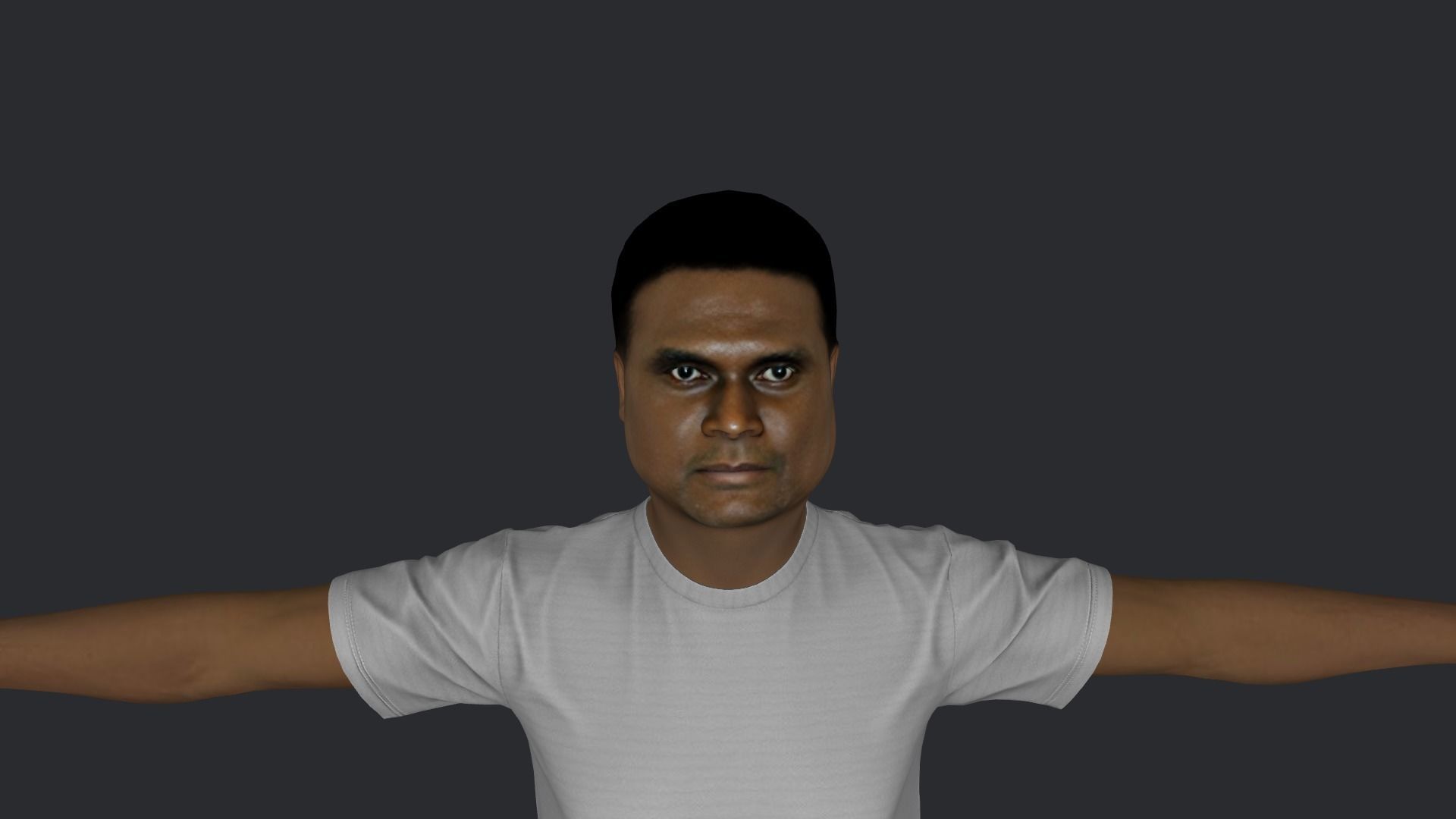 Manasseh Sogavare Hyper Realistic Full Body Rigged Character 3D model_21