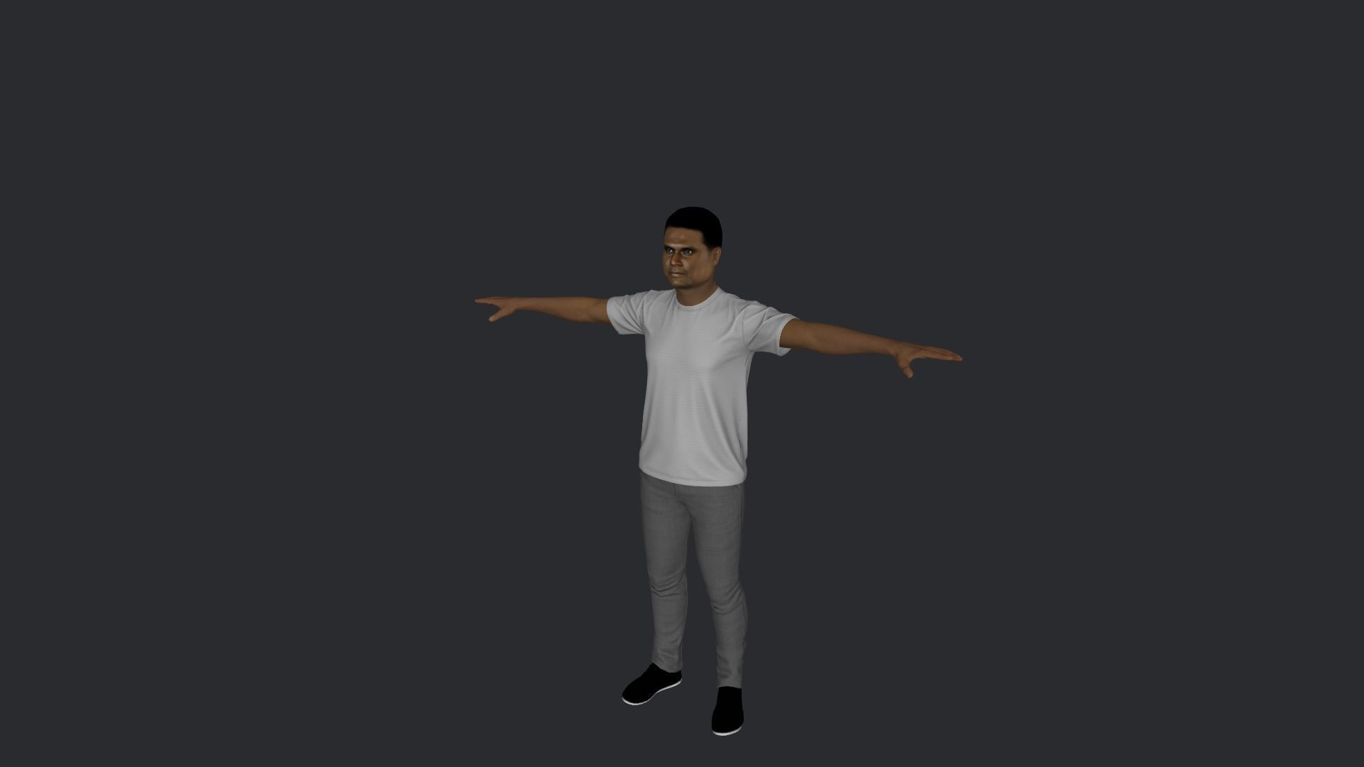 Manasseh Sogavare Hyper Realistic Full Body Rigged Character 3D model_25