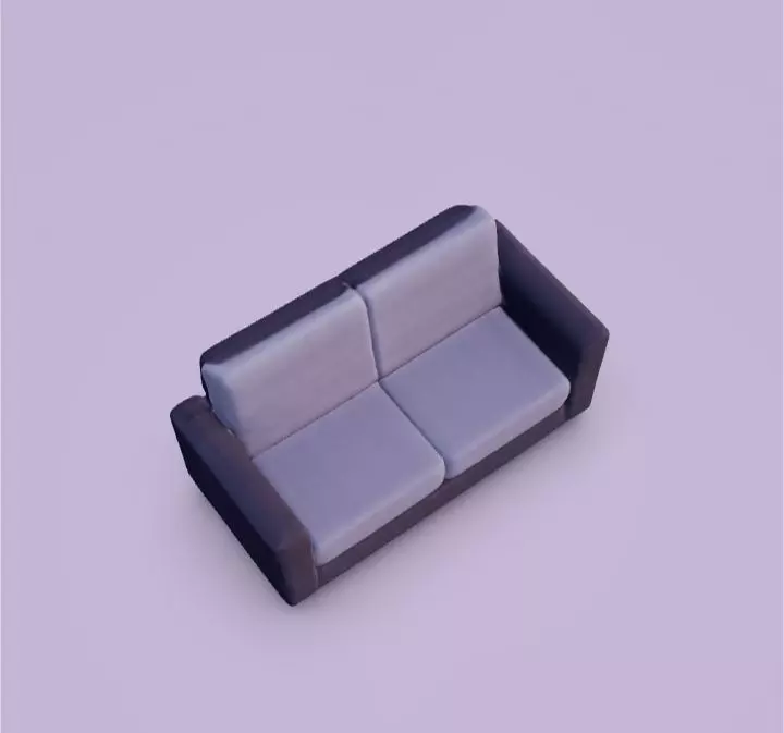 3D Sofa 3D model_0