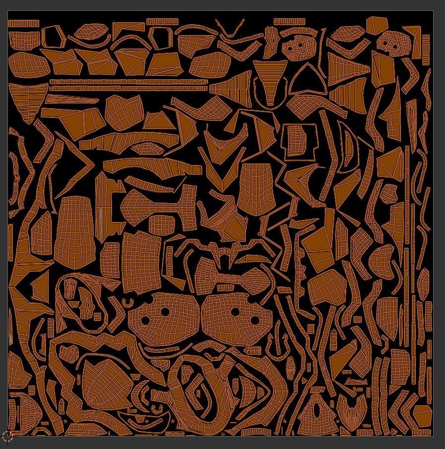 EVA-01 Low-poly 3D model_24