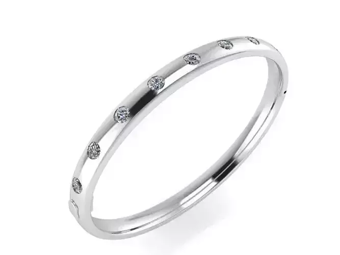 Bangle Diamond Bracelet 2210