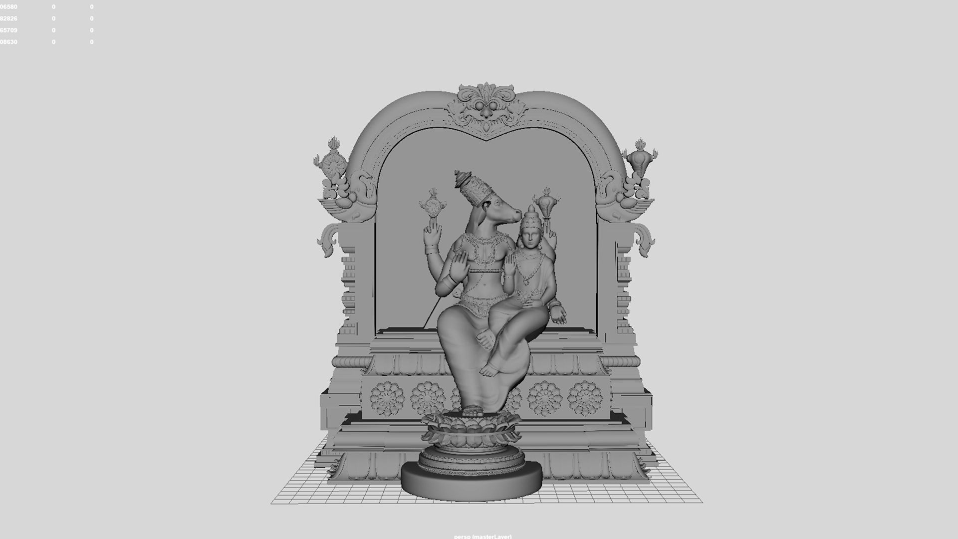 god varaaha lakhsmi swami  3D model_3