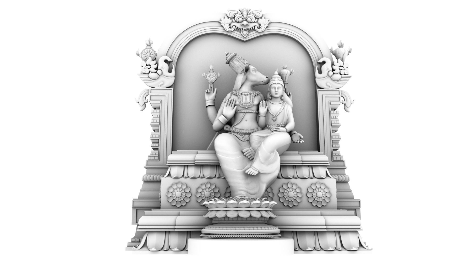 god varaaha lakhsmi swami  3D model_4