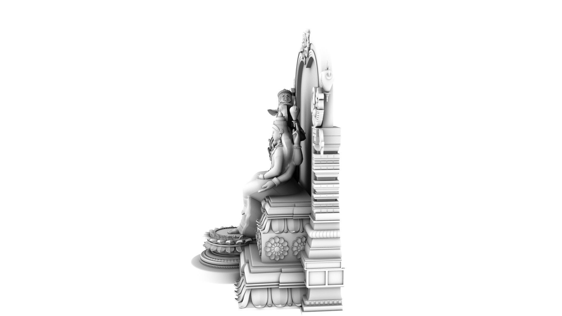 god varaaha lakhsmi swami  3D model_9