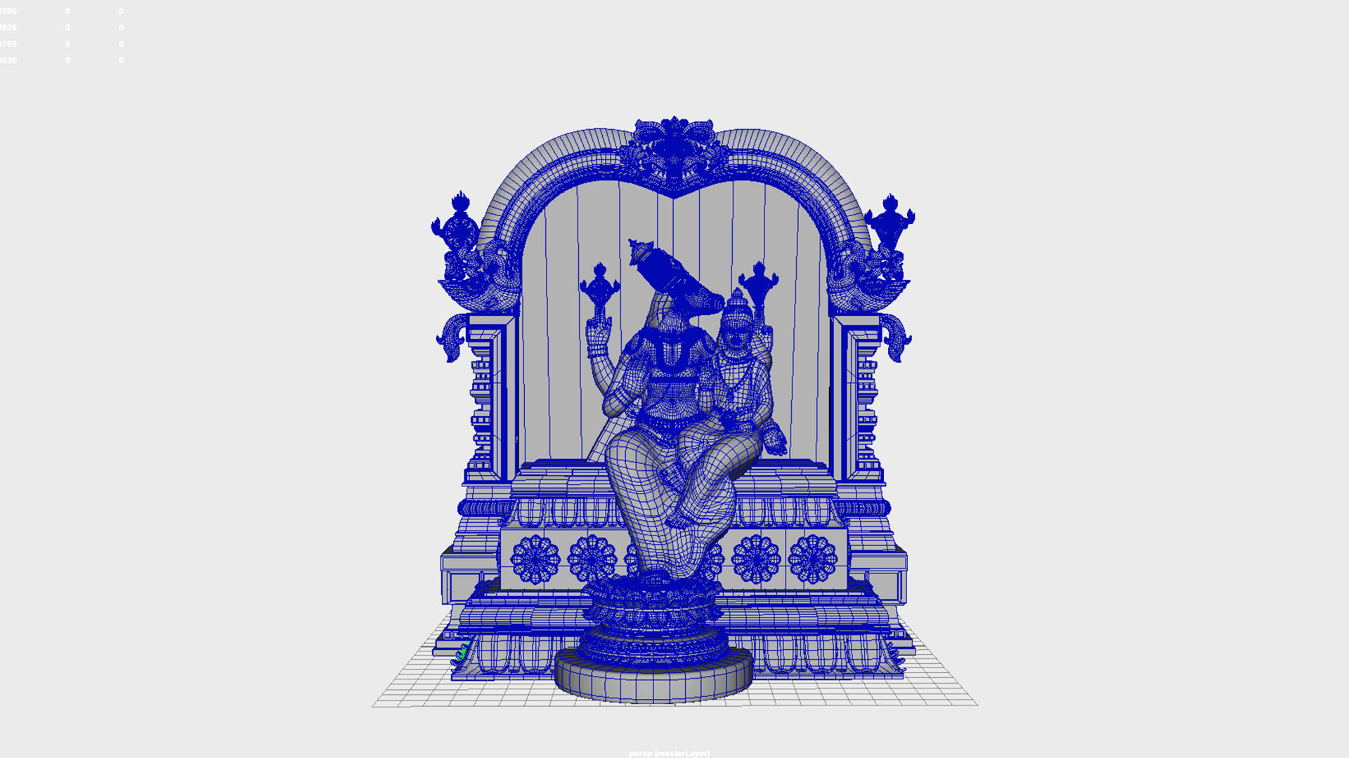 god varaaha lakhsmi swami  3D model_2