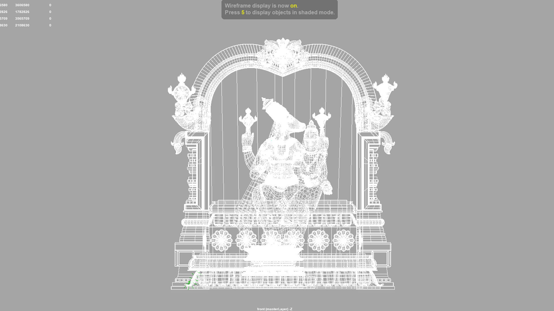 god varaaha lakhsmi swami  3D model_11