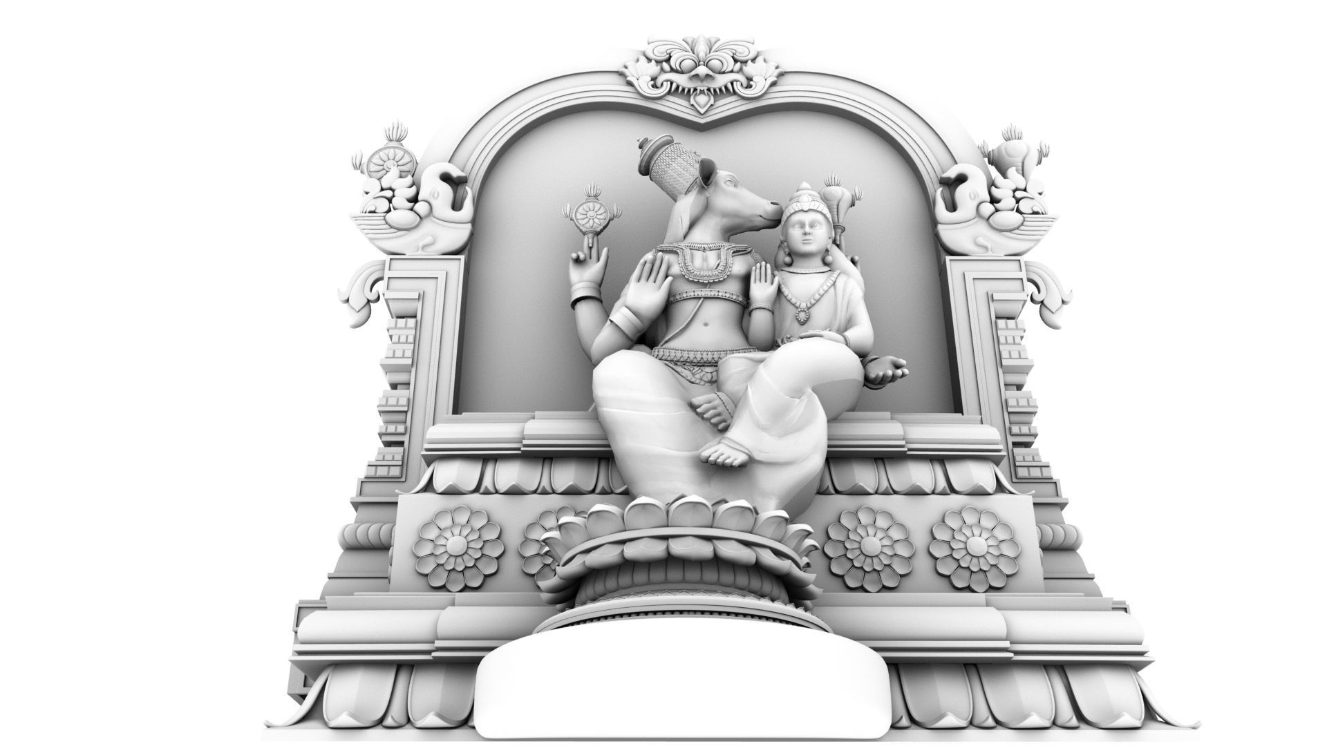 god varaaha lakhsmi swami  3D model_7