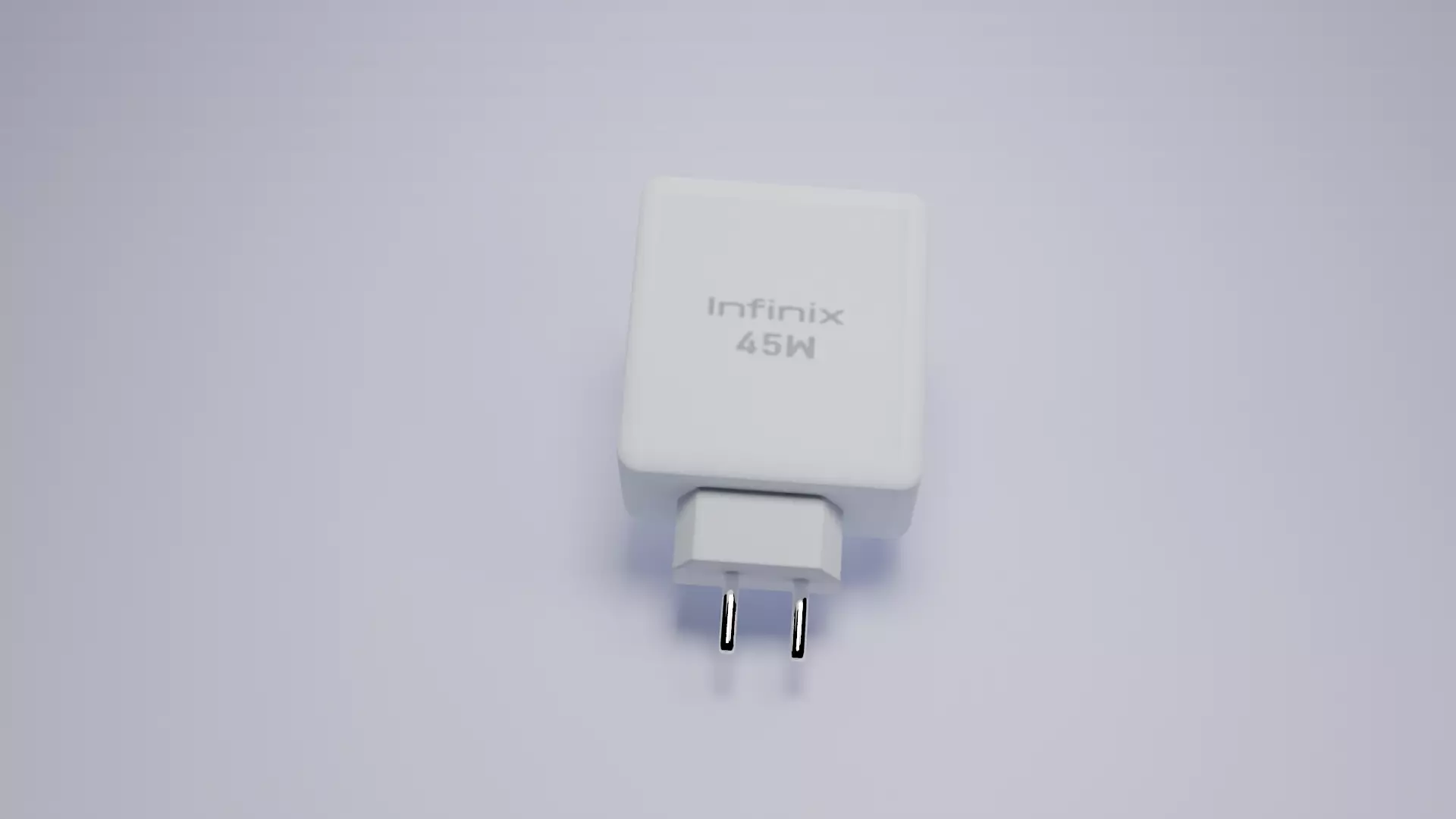 Mobile Charger Low-poly 3D model_0