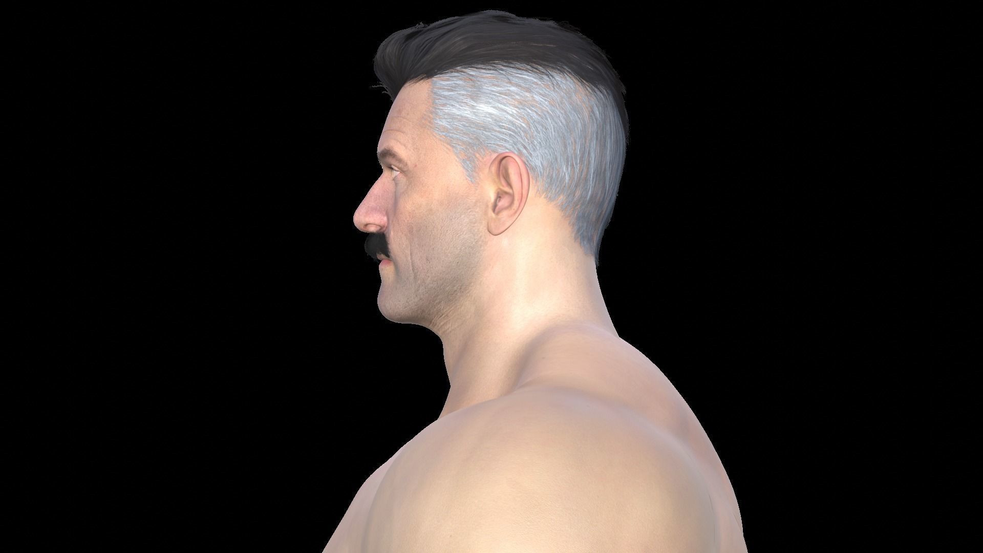 Omni Man Low-poly 3D model_4