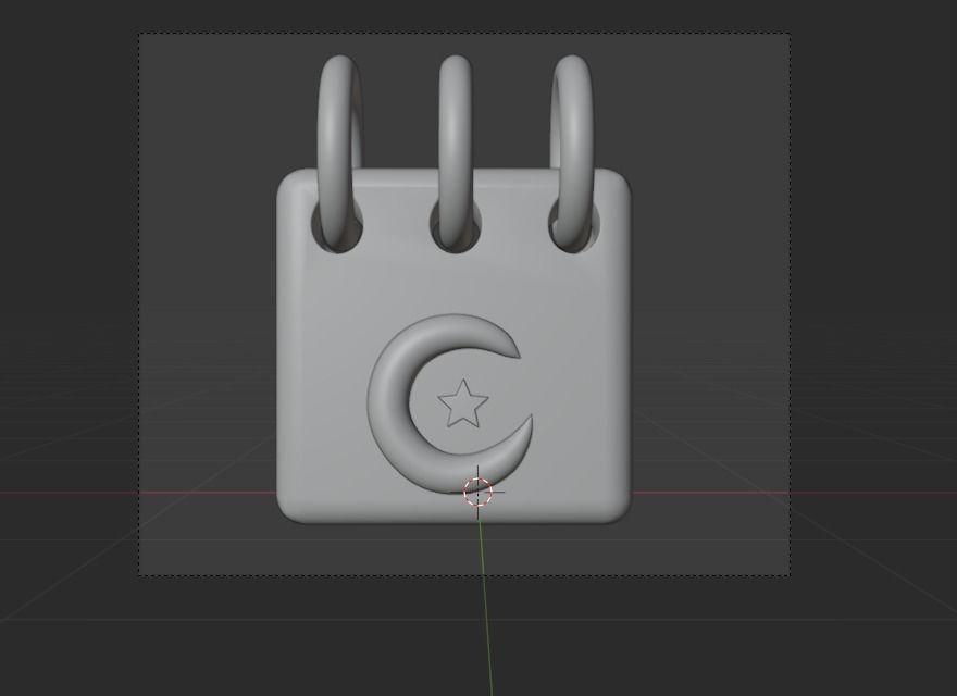 Islamic 3d Illustration  Icon Pack  3D model_7