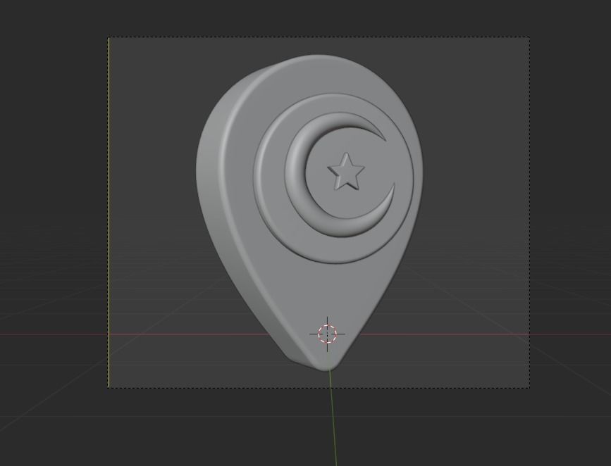 Islamic 3d Illustration  Icon Pack  3D model_10