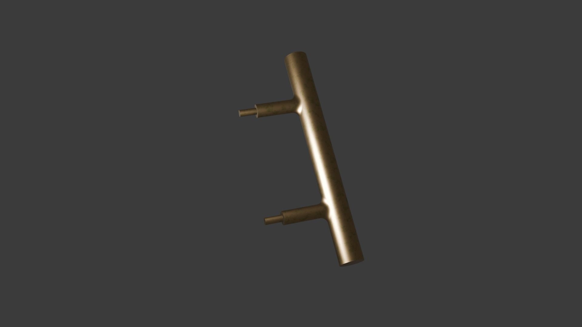 Long door pull  handle -  3D print 3D print model_2