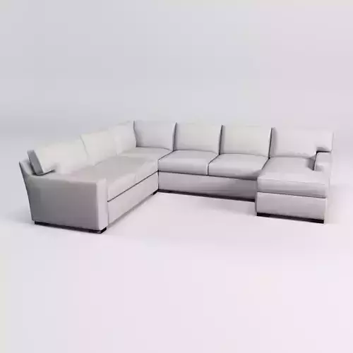 Sectional modern sofa