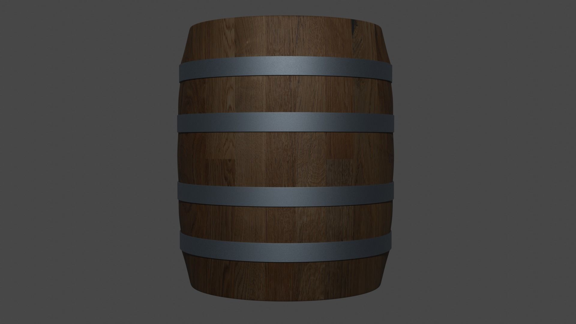 Barrel 3D model_1