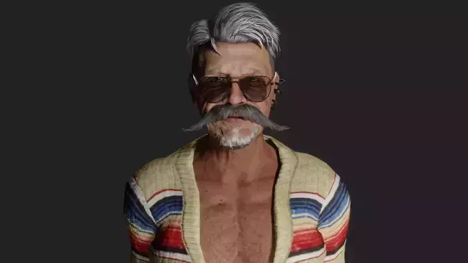 The Distinguished Gentleman 3D Model