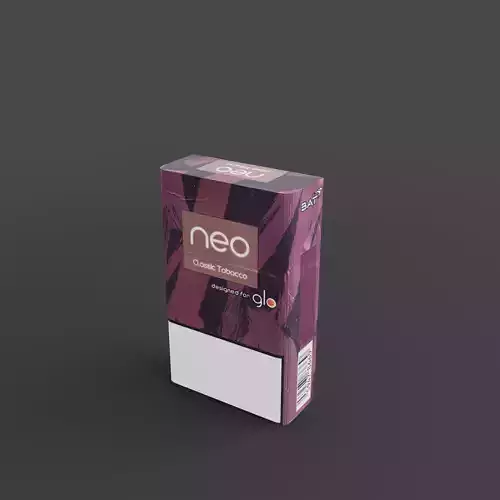 NEO Classic Tobacco for GLO Low-poly 3D model
