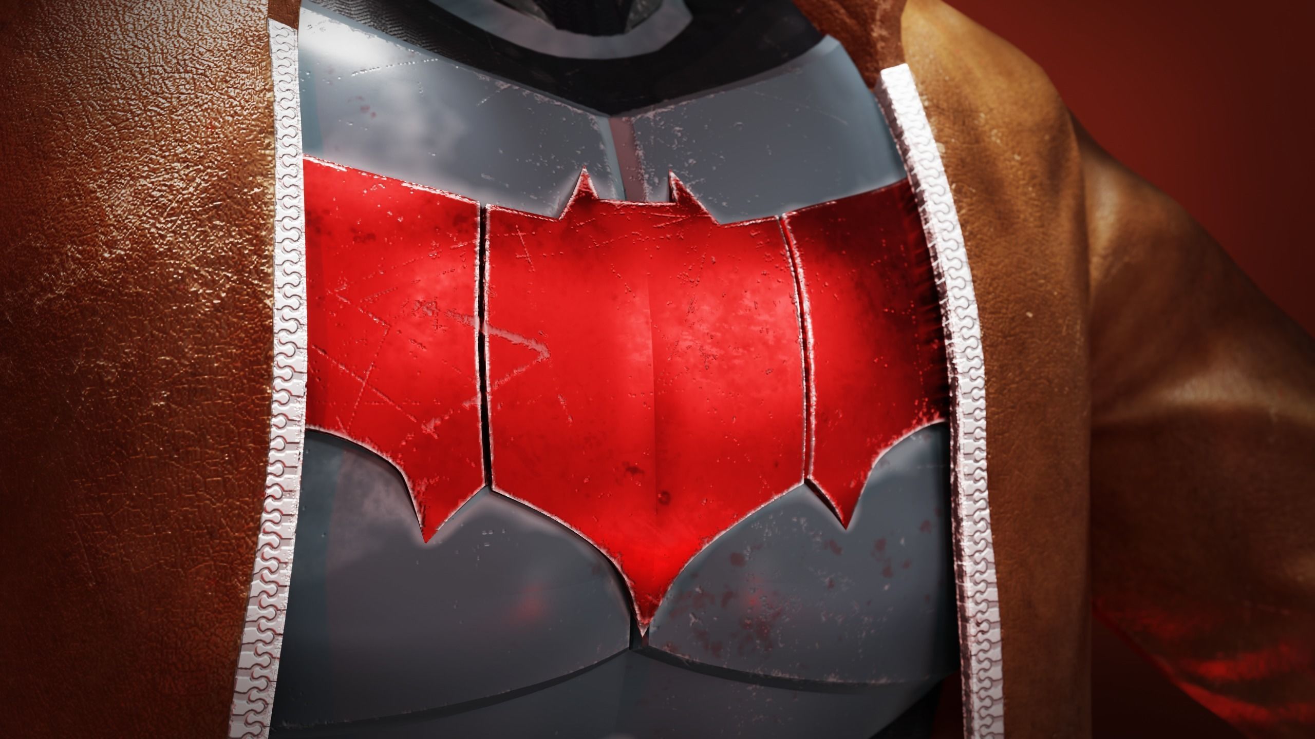 Red Hood Character Rig Low-poly 3D model_7