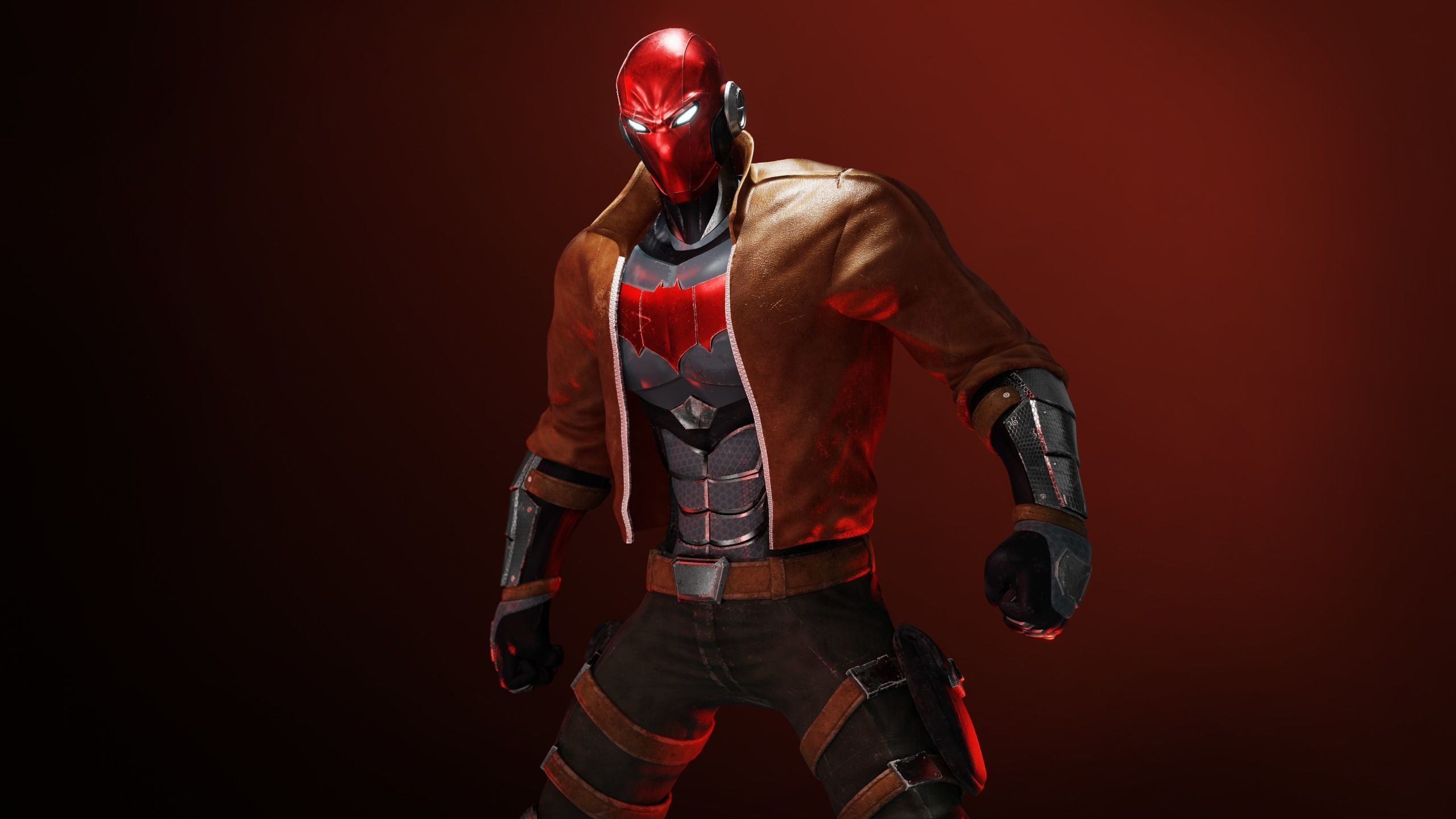 Red Hood Character Rig Low-poly 3D model_5