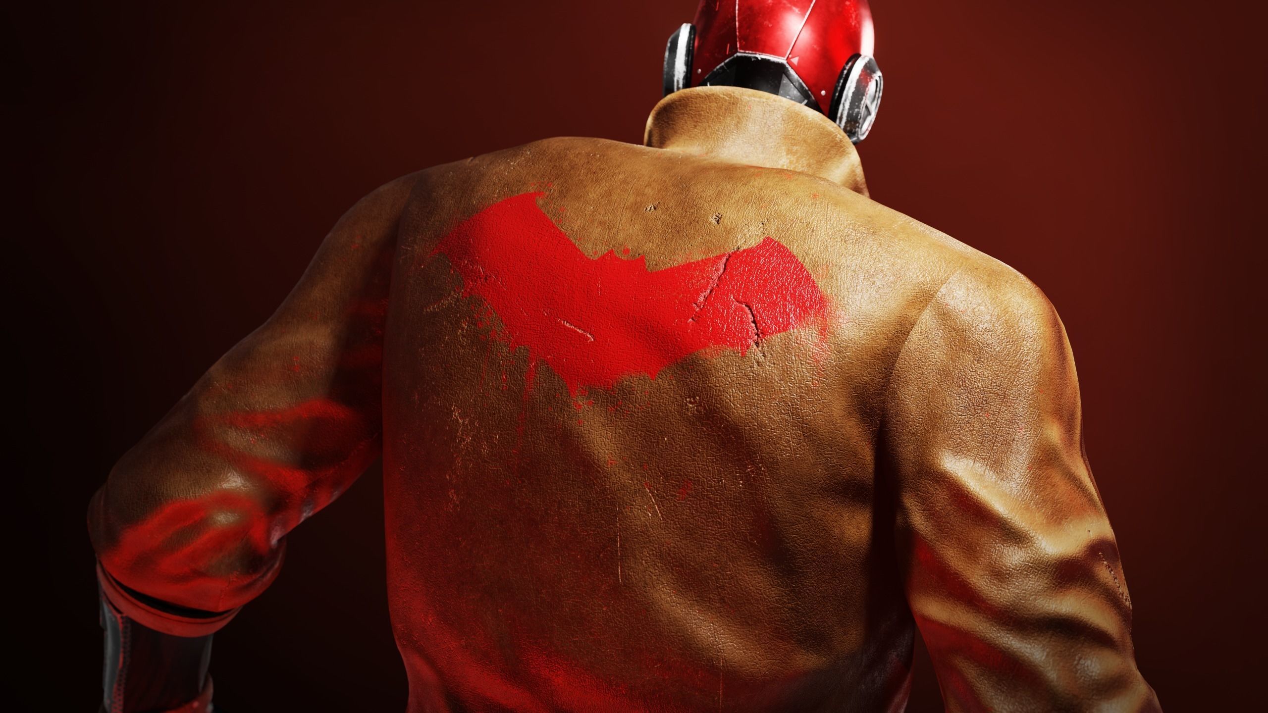 Red Hood Character Rig Low-poly 3D model_8