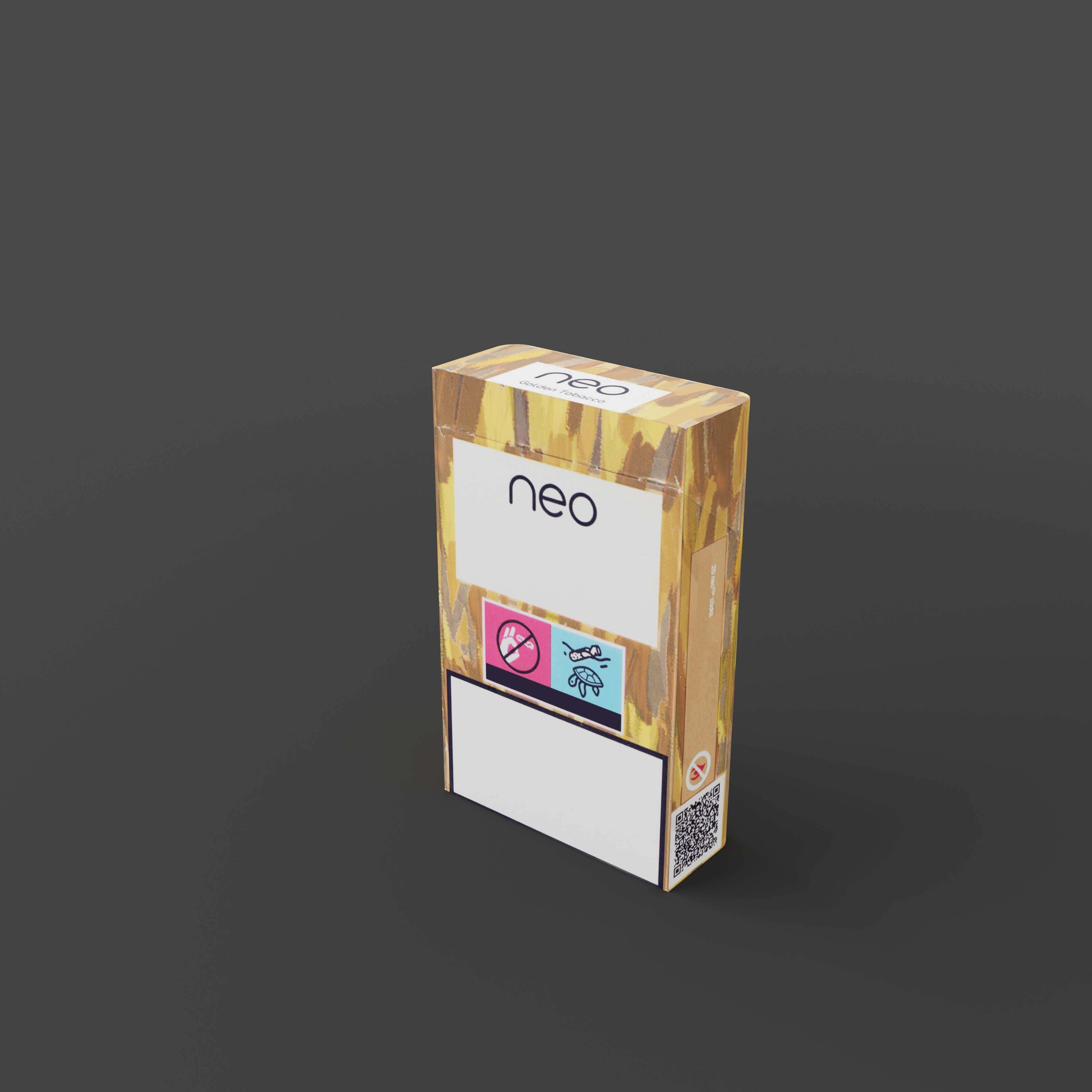 NEO Golden Tobacco for GLO Low-poly 3D model_1