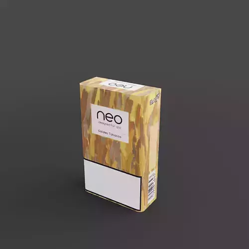 NEO Golden Tobacco for GLO Low-poly 3D model