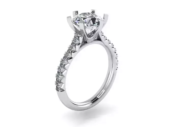 Round Diamond Ring 2240