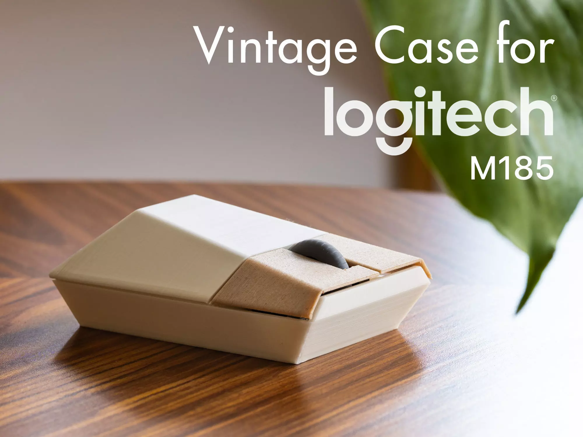 Logitech M185 vintage case - 1-year commercial licence 3D print model_0