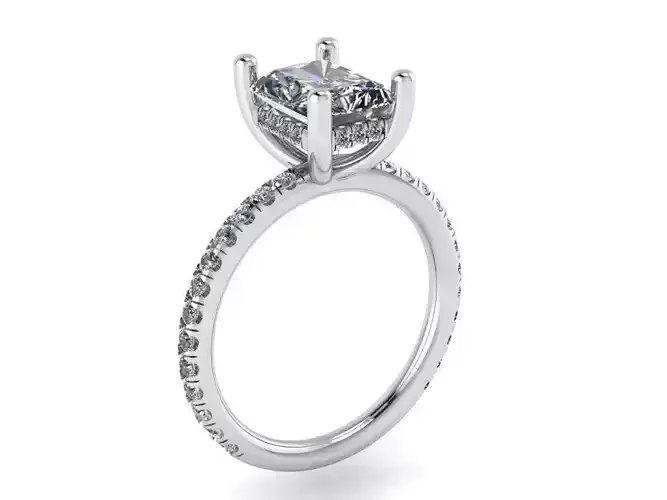 Radiant Diamond Ring 2246