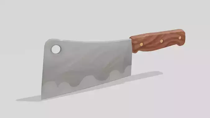 Cleaver - Hand Painted